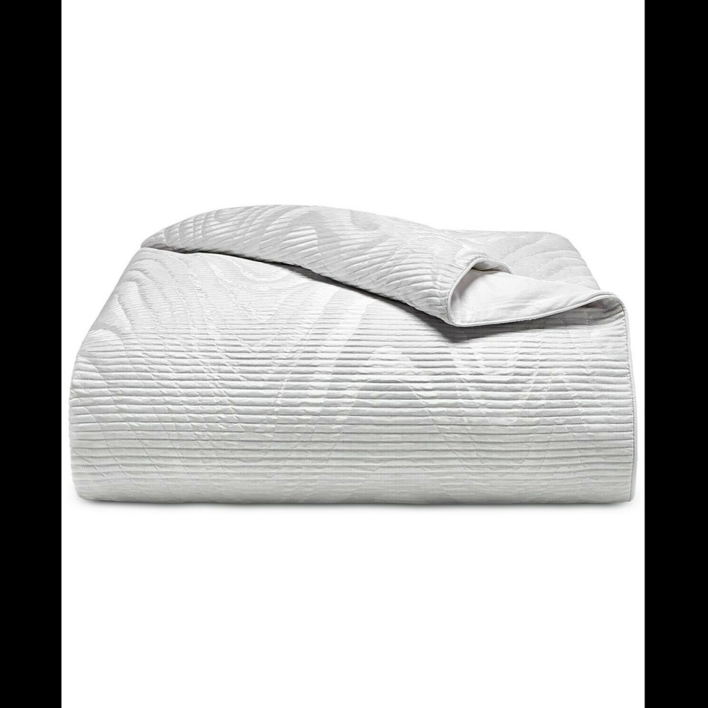 NEW Hotel‎ Collection Moire Full/Queen Duvet Cover